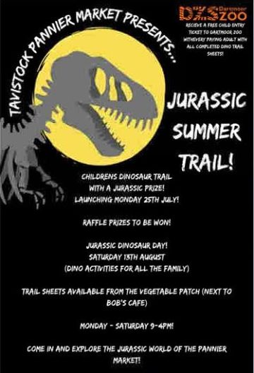Jurassic Summer Trail Poster